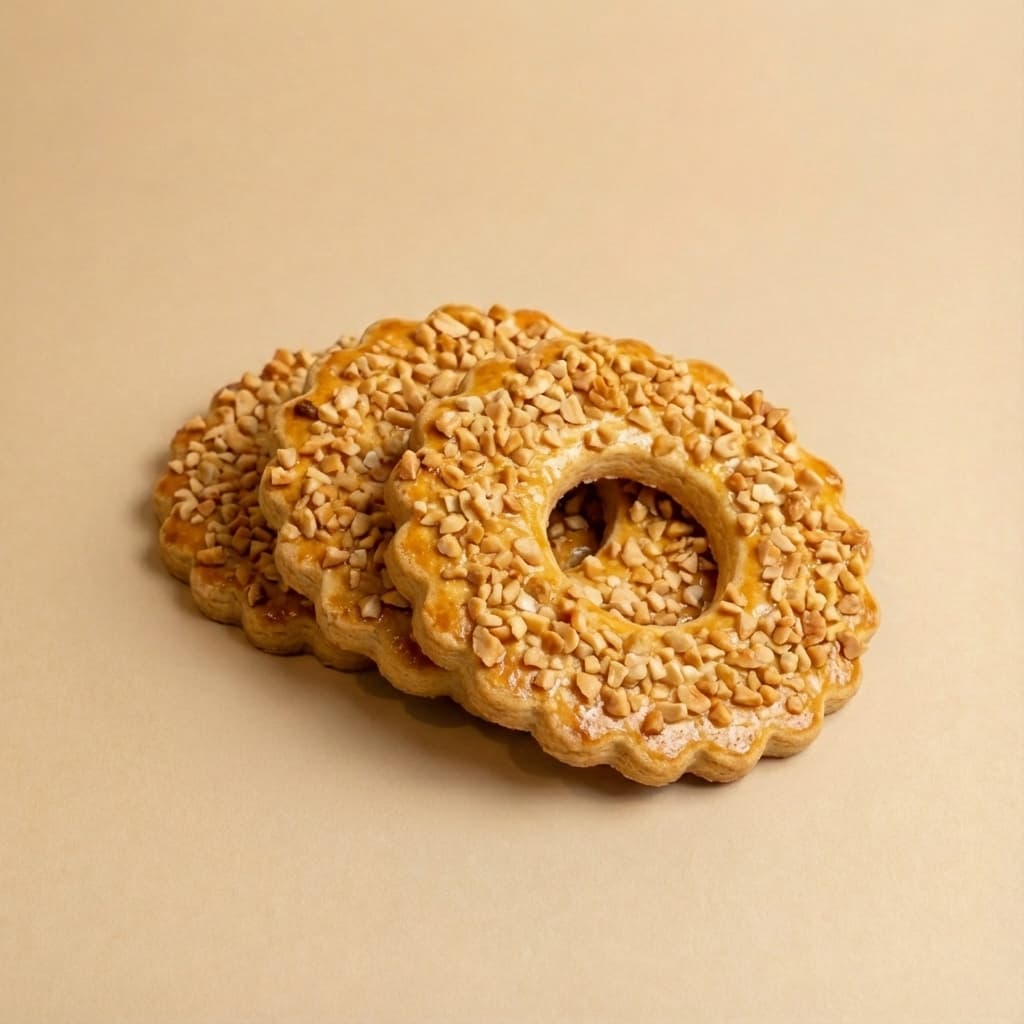 Smilšu gredzens ar zemesriekstiem